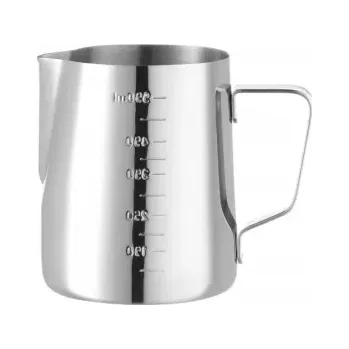 Ocelový džbán na mléko s odměrkou HENDI 451052