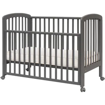 Dětská postýlka SCARLETT Dětská postýlka DONA 120x60cm Šedá, stah. bok, bříza