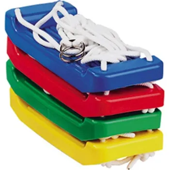 Dětská houpačka CHEMOPLAST CHEVA Houpačka/Houpací prkénko plast 43x18cm nosnost 60kg - žlutá