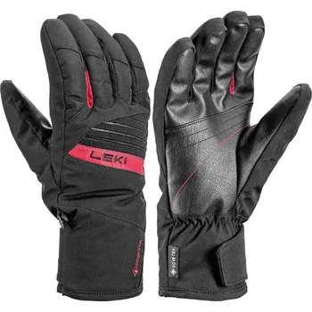 Rukavice Leki Space GTX 654861302 - black/red 7,5