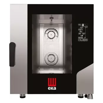 Vestavná trouba Elektrický konvektomat Millenial Black Mask Gastro 7xGN 1/1 | HENDI MKF711BM