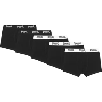 Lonsdale Men's boxer shorts 5 pack Lonsdale černá | bílá 3456188