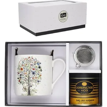 Hrnek 420 ml s infuzérem a čajem MUGTHE59G02