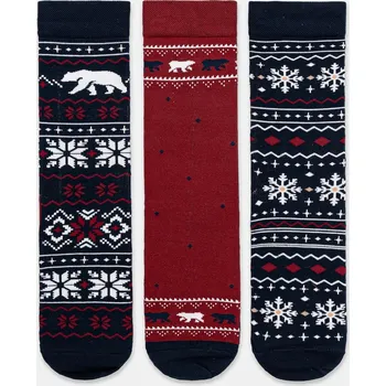 Pánské ponožky Bavlněné ponožky Medicine 3-pack více barev RW25-LBMA09 vícebarevná MLA, vel. 43/46