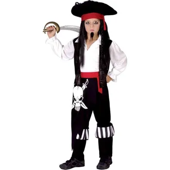 Karnevalový kostým MADE Kostým na karneval - Pirát, 120 - 130 cm