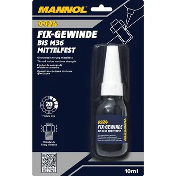 Motorový olej MANNOL 9924 Fix-Gewinde Mittelfest – Objem: 10 ml