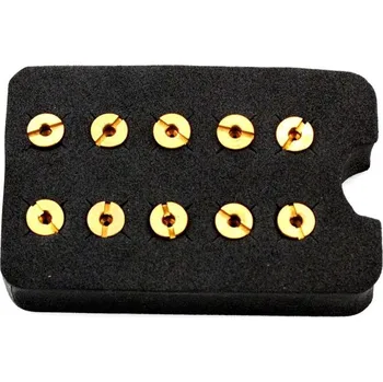 Karburátor Diverse / Import Hlavní trysky mosazné 5 mm sada 50–72 pro skútr, Moped, Moped, Mokick, KKR MG00067441