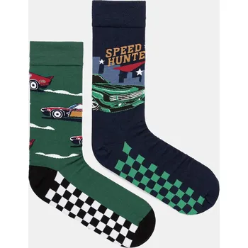 Pánské ponožky Bavlněné ponožky Medicine 2-pack více barev RW25-LGMB04 vícebarevná MLA, vel. 43/46