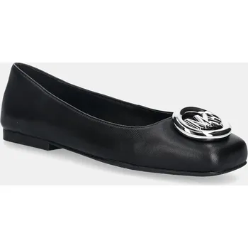 Dámské baleríny Kožené baleríny MICHAEL Michael Kors Milan Flex Ballet černá barva, 40R6MLFP1L.001 99X, EUR 41