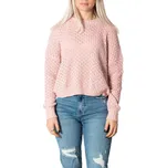 Růžový pletený svetr Only Only růžová 3457563