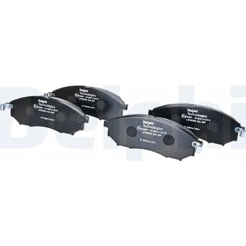 Brzdová destička Sada brzdových destiček, kotoučová brzda DELPHI LP2030