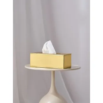 Dárková krabička Sinsay - Krabička na kapesníky - zlatá - 078CM-GLD - 078CM-GLD-ONE