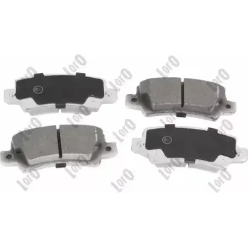 Brzdová destička LORO Sada brzdových destiček LOR 231-02-031