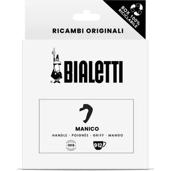 Příprava kávy Rukojeť pro Bialetti Moka Express, Moka Elettrika (různé velikosti) Objem v⁠ porcích: 9/12 porcí