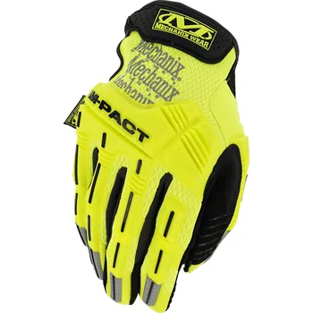 Pracovní rukavice Mechanix M-Pact Hi-Viz Žlutá XL
