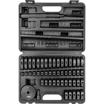 Hever NEO TOOLS Sada pro montáž ložisek, gumového těsnění a spojů - sada 51 ks