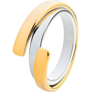 Prsten franco bene Dvoubarevný vrstvený prsten | 354 Velikost prstenu: 8 (60 mm)