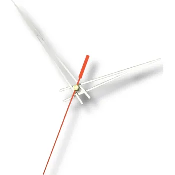 Hodinové ručičky zrcadlové stříbrné 110/160mm - úzké véčko