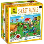 Ludattica Puzzle XXL tajemství s lupou - Farma
