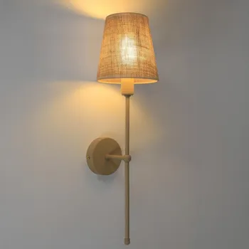 Nástěnné svítidlo Nástěnná lampa MADELA 1xE14/40W/230V juta/béžová