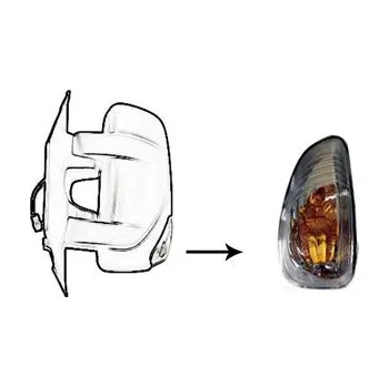 Směrový světlomet Blikač VAN WEZEL 3799919