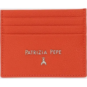 Peněženka Kožené pouzdro na karty Patrizia Pepe CQ7001.L001 oranžová 22A, vel. ONE SIZE