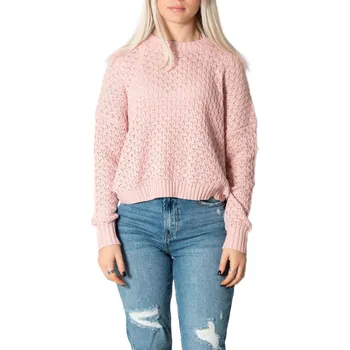 Dámský svetr Růžový pletený svetr Only Only růžová 3457563