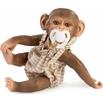 Panenka Guca 991 REBORN OPIČKA Realistická opička miminko s celovinylovým tělem 32 cm