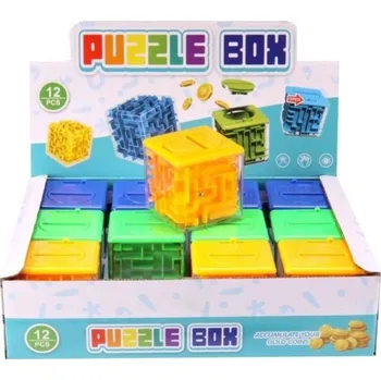 Hlavolam Ptákoviny CB Kasička kostka hlavolam