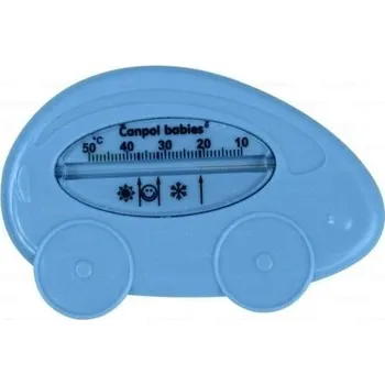 Koupání kojence CANPOL BABIES Teploměr do koupele AUTÍČKO Modré