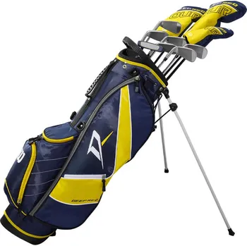 Golfová hůl WILSON Deep Red Tour Teen dětský set 160-172 cm modro-žlutý Strana: Pravá, Shaft: Ocelový + Dárková krabička týček