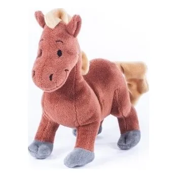 plyšák TEDDIES Zvířátko plyš KONÍK 18-20cm Moje první zvířátka se zvukem