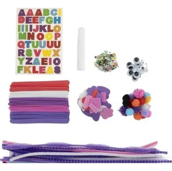 kreativní sada Grafix Mega Craft Bag Kreativní sada tvořivosti/modelování pink