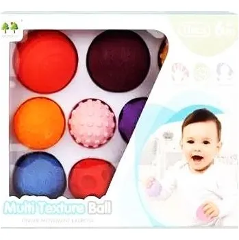 LAMPS Sada senzorických míčku 11 ks, 6m+