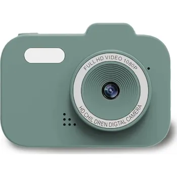 Digitální kompakt Zazu FUN Dětský digitální fotoaparát 48Mpx, video Full HD, MP3 - zelený