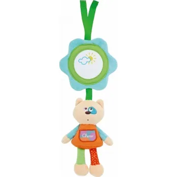 Hračka pro nejmenší CHICCO Happy Colors Jmenovka.chrastítko Kočička "Mé jméno", 0m+