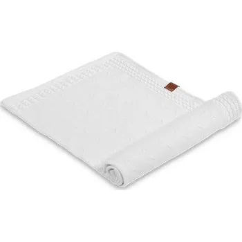 Dětská deka PETITEMARS PETITE & MARS Deka pletená KINKY 80x70cm - BÍLÁ