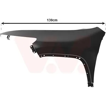 Blatník karosérie Blatník VAN WEZEL 2120657