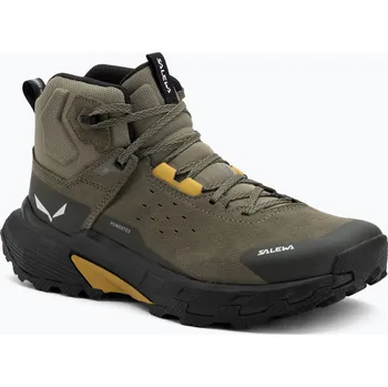 Pánská treková obuv Pánské trekové boty Salewa Pedroc 2 Leather Mid PTX faded green/dark olive