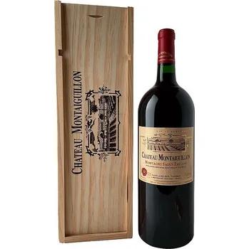 Víno Dřevěná kazeta Château Montaiguillon Montagne St-Émilion 2019