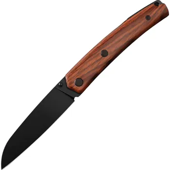 kapesní nůž Petrified Fish PF719 Patte V6 14C28N Blackstonewash Cocobolo dřevo