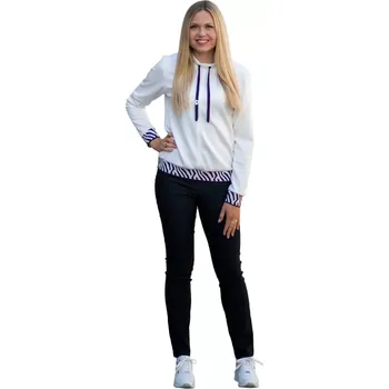 Dámská mikina Dámská mikina Tolmea 12825 bílá perla velikost 40