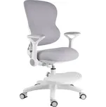 Dětská rostoucí židle Neoseat JUNI 006 — látka, pratelný potah, šedá