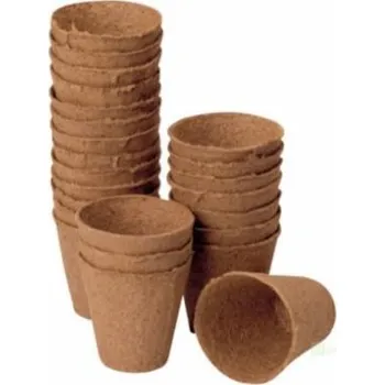 Květináč Kulaté květináčky JIFFY Pots, 8 x 8 cm