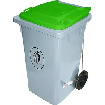 Odpadkový koš Odpadkový koš s víkem 100 l | CONTACTO 3053/106