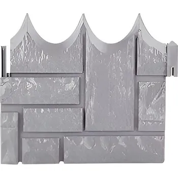 Plot Zahradní plot cihlového vzhledu (6 ks), 00650 - Šedá