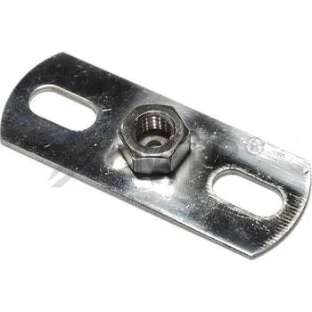 Matice MTR Deska patní nerezová Varianta: Deska patní nerezová M10 80x30x2,0mm nerez A2