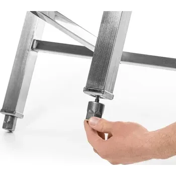 Blok Řeznický blok z polyethylenu 50x50 na podstavci | FORGAST FG12243