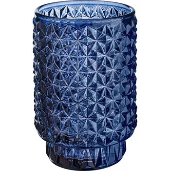 Svícen Svícen Cleo, 8,5x13,1 cm - modrá