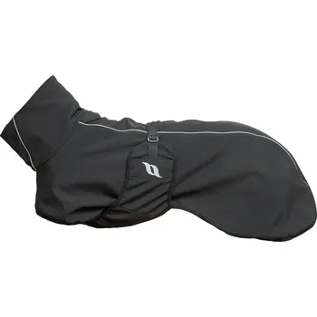 Pánská softshellová bunda Back on Track - NELLA Softshellová bunda černá, nízký ocas Velikost: 25